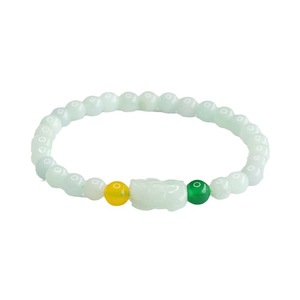 Pulseira Feminina de Jadeíta Ximang Shinzue Pixiu 2026 com Calcedônia - Atacado de Fábrica Geração S3090105 - Product Image 5