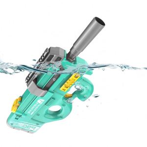 Электрический водяной пистолет с питанием от батареи Автоматический водяной пистолет Супер-водяной пистолет играть в воду игры Открытый Пляж летние игрушки - Product Image 2