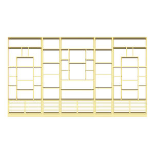 Étagère de rangement multifonctionnelle créative et décorative, cadre suspendu, comptoir de bar, porte-vin, <span class=keywords><strong>caisse</strong></span> enregistreuse, armoire pour présentoirs - Product Image 5