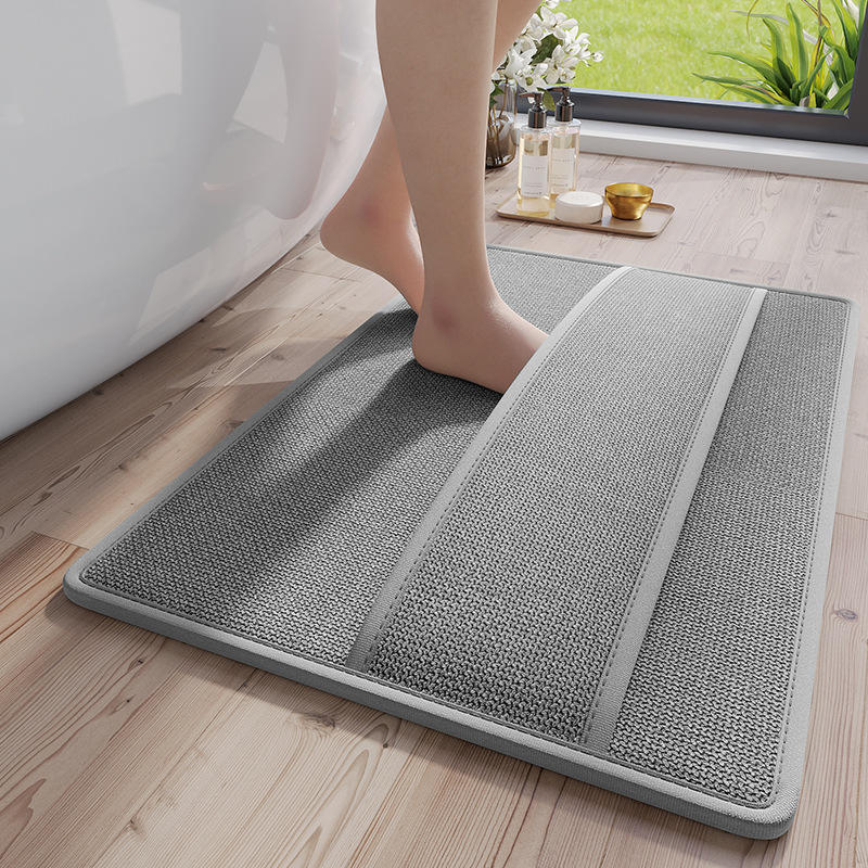 Suela de goma de cáñamo Sally - mejorada con refuerzo adicional en elegante tejido gris.