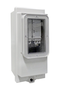 Boîte de distribution monophasée JINAO à protection contre les fuites, 2 modules, IP54, matériau ABS+PC, modèle JAB4 - Product Image 3