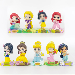 Alice Cenicientas Elsa Sophia Anna Jasmine princesa hermosa princesa serie figuras juguete figura de acción para niños regalos - Product Image 1