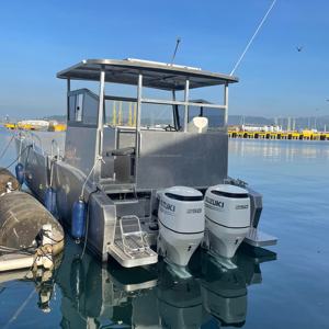 호주 표준 알루미늄 보트 판매, 11m 36ft 완전 용접 해수 화물선 상륙정 - Product Image 3