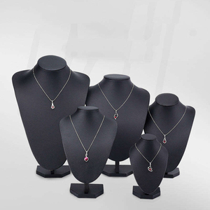Présentoir de Mannequin en Velours pour Colliers et Pendentifs, Support de Bijoux pour Vitrine de Magasin, Vente en Gros - Product Image 2