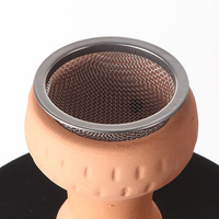 Erliao Shisha Hookah Berkualitas Tinggi dan Bernilai Tinggi dari Paduan Aluminium Warna Putih Merah Grosir Shisha Hookah