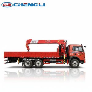 Camion grue FAW 6x2 de 10 tonnes, camion grue pour la construction et le levage de charges - Product Image 4