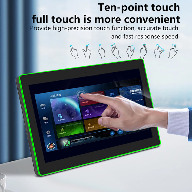 15.6" Android Commercial All in One Tablet PC RK3568 IPS 1080P Touch Screen for Hospital Medical Bedside Reminder Terminal