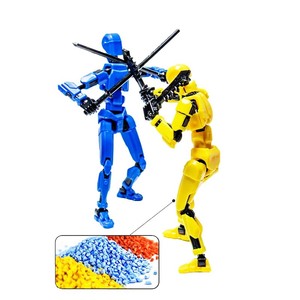 Figurine <span class=keywords><strong>robot</strong></span> articulée personnalisable DIY, impression 3D, figurine <span class=keywords><strong>robot</strong></span> T13 multi-articulée et mobile pour enfants - Product Image 6