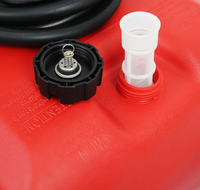 Réservoir de carburant diesel et essence ISURE MARINE rouge HPDE avec pompe manuelle 53L, accessoires marins pour bateau, yacht, navire, camping-car