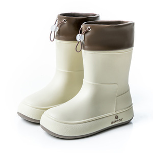 Bottes de pluie japonaises et coréennes en matériaux écologiques, élégantes et imperméables, avec poignets élastiques, adaptées aux enfants - Product Image 6