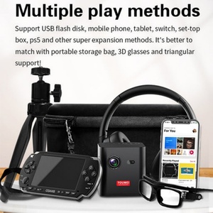 Mini Proyector Toumei C1000 para Cine en Casa, Full HD 1080P 4K, Portátil, Inteligente, Android, WiFi, Video LED DLP - Product Image 2