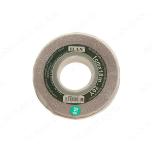 Il nastro metallico argentato 1 cm x 18 m per decorazioni - Product Image 2