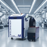 Máquina de Soldadura Láser de Fibra Portátil 5 en 1 de 3000W con Batería de Litio de Alta Energía, Nueva