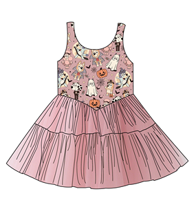 Novità 2026: Abito in Tulle Elasticizzato Senza Maniche <span class=keywords><strong>per</strong></span> Bambine, Vestito a Strati in Rete Super Morbido e Delicato sulla Pelle - Product Image 3