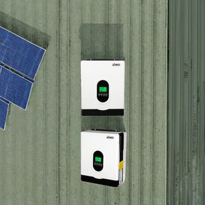 Invertisseur intelligent à double sortie DC/AC Thlinkpower série P50/P100, 1 canal, 10A, 100-240V, 50-60Hz, 86*86*35mm, blanc/gris/or - Product Image 2