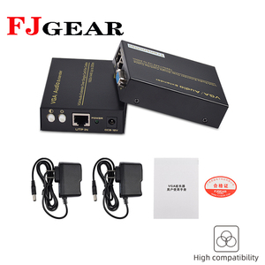 FJGEAR 1080P VGA/Âm Thanh Extender Hơn Độc 100M/200M CAT5/5e Cáp 200 Mét vga Mở Rộng 1920*1440 - Product Image 6