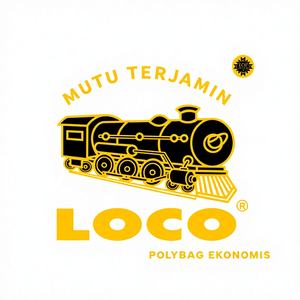 Bolsa Ecológica LOCO de Polietileno de Alta Resistencia, 50x75, Negra, para Embalaje Práctico, Protección de Mercancías, Estilo Minimalista y Profesional - Product Image 1