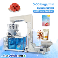 Machine d'emballage automatique pour sachets préformés Doypack pour mangues séchées, raisins secs, dattes, noix, en-cas