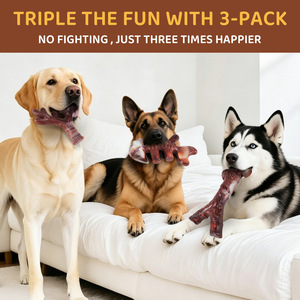Jouet interactif d'entraînement pour chien en nylon en forme de Y, style corne de cerf, pour nettoyer les dents - Product Image 4