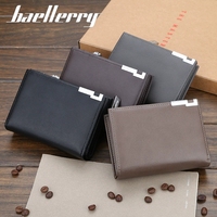 Dompet Kulit PU Fashion Pria Terbaru Baellerry, Dompet Pria Tipis, Dompet Pria