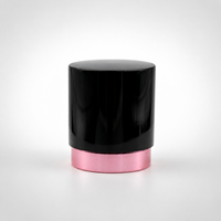 Capuchon de flacon de parfum en alliage de zinc en gros, avec logo personnalisé, en zamac de luxe, modèle Fea15, avec insert, pour moules existants