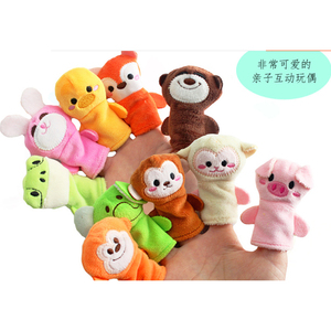 Hiệu suất của trẻ em ngón tay con rối đồ chơi sang trọng, gia đình tương tác ngón tay đồ chơi, bé tay con rối đồ chơi sang trọng - Product Image 1