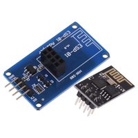 Module adaptateur transmetteur-récepteur WiFi sans fil ESP8266 ESP-01, port série, transmission transparente longue distance, carte bleue pour