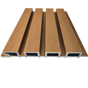 Panneau mural WPC Offre Spéciale Panneau de charbon de bois Persiennes Décoration intérieure Revêtement mural WPC avec expédition rapide - Product Image 2