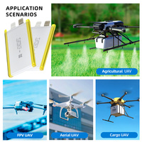 Batterie au lithium polymère 7C 3.65v 11000mah Lipo Hv Batterie à l'état solide Batterie 11ah Batterie de poche pour drone