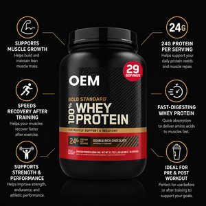 Proteína de Suero de Leche con Logotipo Personalizado, Aislado de Proteína, Fórmula para el Desarrollo Muscular en Adultos, Venta al Por Mayor, ODM, Envío Rápido, Suministro a Granel - Product Image 4