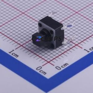 STP-1234A Tactile Switch Through hole Component THT-4P,6x6mm Switch Single Pole Single Throw Rectangle Button 1.6N Through Hole - Product Image 2