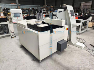 เครื่องจีบมุมโปรไฟล์หน้าต่างอลูมิเนียมอัตโนมัติ CNC พร้อมอุปกรณ์รวมสำหรับการผลิตหน้าต่างและประตู - Product Image 6