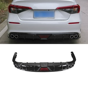 <b>Car</b> Rear Bumper Lip Splitter <b>Diffuser</b> Spoiler Bumper Protector Cover Apron For Honda Civic 11th Gen Body Kit <b>Car</b> Accessories - Product Image 1