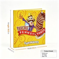 Impression de livres cartonnés pour enfants sur mesure, vente en gros de bandes dessinées, mangas et brochures pour enfants, reliure parfaite, plastification