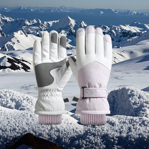 <span class=keywords><strong>Gants</strong></span> de ski en laine d'agneau pour homme et <span class=keywords><strong>femme</strong></span>, imperméables, antidérapants, épaissis, compatibles écran tactile, pour l'hiver et le cyclisme en extérieur - Product Image 6