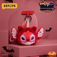Nouvelle Série de Figurines en Peluche Stitch Lets Make Mischief (52 Jouets) – Cadeau d'Halloween Surprise – Boîte Mystère 12+ Jouets