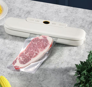 Machine de mise sous vide automatique pour aliments, avec modes sec et humide, compacte, pour la conservation de la viande et des légumes, avec 10 accessoires - Product Image 1