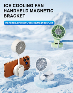 Ventilateur portable magnétique One Touch à refroidissement rapide en céramique, grand débit d'air, multi-formes pour extérieur, bureau et table - Product Image 6