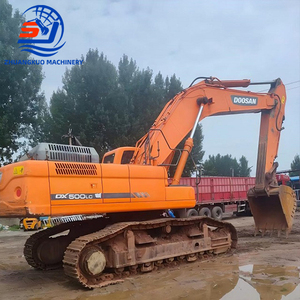 Pelle d'occasion bon marché Excavatrice sur chenilles Doosan DX500LC importée d'origine Excavatrice sur chenilles Doosan DX500LC d'occasion en bon état à vendre - Product Image 1