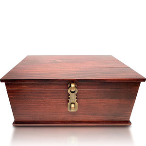 Antique Style Wood Storage Box