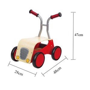Hape Children Certificated Walker Training <strong>Wooden</strong> High Quality <strong>Ride</strong> <strong>on</strong> <strong>Toy</strong> Car - Product Image 2