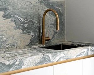 Mármol Ondulato <span class=keywords><strong>Cipollino</strong></span> de alta calidad para encimeras Restaurantes Baños Villas Comedor Calcita de dolomita natural Acabado pulido - Product Image 4