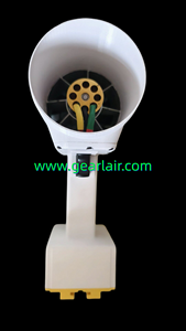 Ventilateur conique puissant de 90 pouces 6S, conduit conique semi-métallique en forme d'aile - Product Image 4
