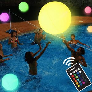 <span class=keywords><strong>Ballon</strong></span> de <span class=keywords><strong>plage</strong></span> <span class=keywords><strong>gonflable</strong></span> lumineux en PVC arc-en-ciel en gros, 30/40/60 cm, 16 couleurs, <span class=keywords><strong>ballon</strong></span> d'eau en PVC, <span class=keywords><strong>ballon</strong></span> lumineux LED - Product Image 2