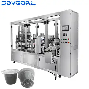 Ad alta velocità automatica tipo rotativo espresso keurig dolce gusto 3 in 1 capsula di caffè polvere di riempimento macchina imballatrice
