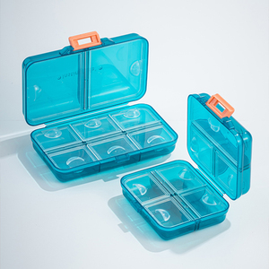 Bán buôn xách tay mini hàng tuần <span class=keywords><strong>Pill</strong></span> lưu trữ Organizer PP và ABS Mini Y Học Trường hợp nhựa <span class=keywords><strong>Pill</strong></span> Box <span class=keywords><strong>container</strong></span> - Product Image 6