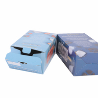 Boîte d'emballage en papier pour plateau de glace à la crème glacée glacière à cartes recyclées légères pour produits alimentaires congelés