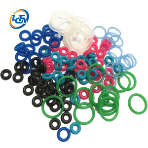 Factory Supplier Rubber Oring Seal 30-90 Shore NBR FKM EPDM Rubber Oring Custom Color And Size Silicone O Ring