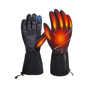 Gants chauffants unisexes en coton/élasthanne, imperméables et à température réglable, pour les aventures de snowboard et de ski - Product Image 4
