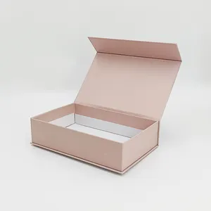סיטונאי יוקרה לוגו מותאם אישית קופסאות מגנטיות קרטון איפור מברשת מתנה תיבת קוסמטיקה